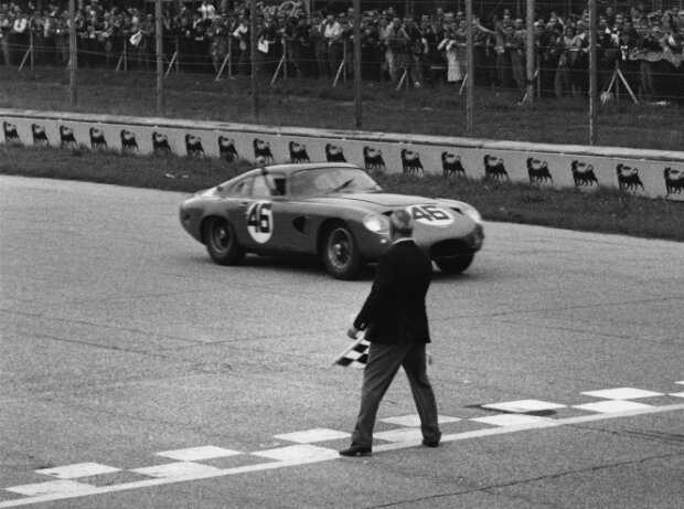 Roy Salvadori, Aston Martin DP214, Coppa Intereuropa 1963 in Monza