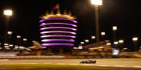Formel-1-Auto auf der Rennstrecke von Bahrain