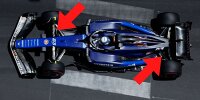 Williams FW46 von Logan Sargeant beim Monaco-Grand-Prix 2024