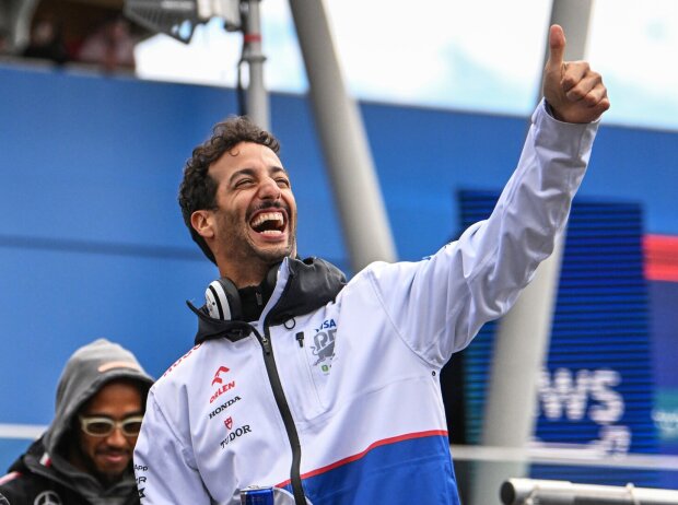 Kann wieder lachen: Daniel Ricciardo hat nach Montreal Grund zur Freude
