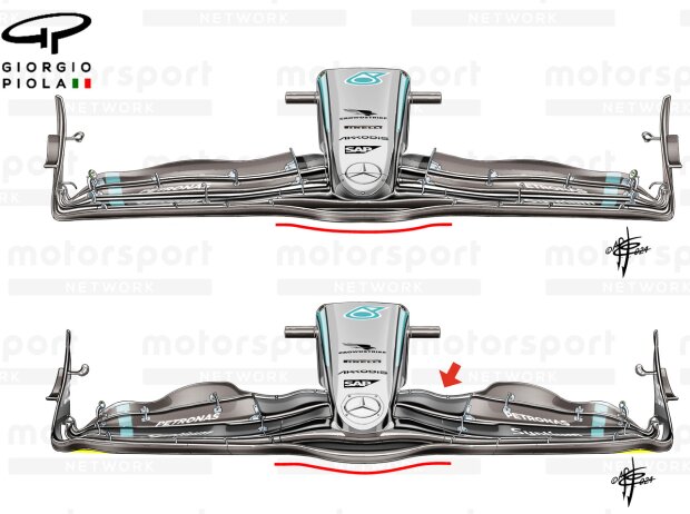 Mercedes-Frontflügel