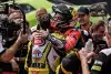 Bild zum Inhalt: "Vor drei Monaten fast gestorben" - Petrucci feiert emotionales WSBK-Podium