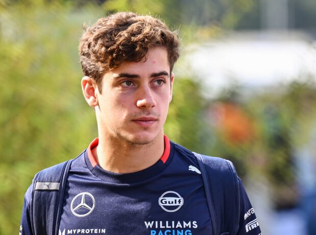 Franco Colapinto als Williams-Fahrer im Formel-1-Fahrerlager in Monza 2024