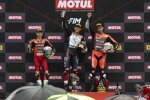 Alvaro Bautista, Michael van der Mark und Danilo Petrucci 