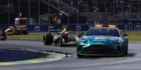 Das Safety-Car vor Max Verstappen beim Formel-1-Rennen in Kanada 2024