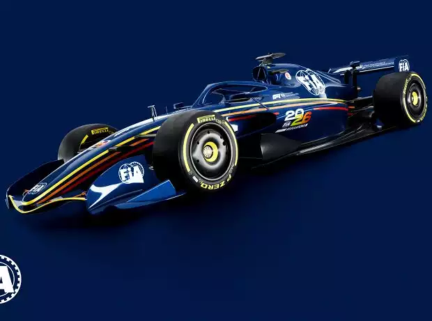 Titel-Bild zur News: The new Formel-1-Auto 2026