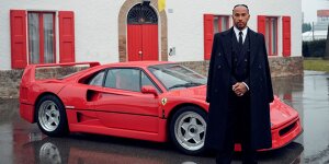 Ausnahmezustand in Maranello: Lewis Hamilton ist da!