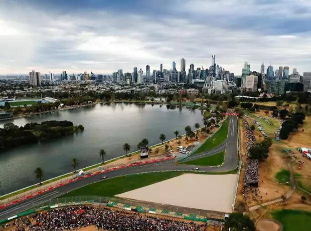 Titel-Bild zur News: Albert Park in Melbourne, Australien