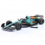 Fernando Alonso Aston Martin Cognizant AMR23 Formel 1 Bahrain GP 2023 Limitierte Edition 1:18