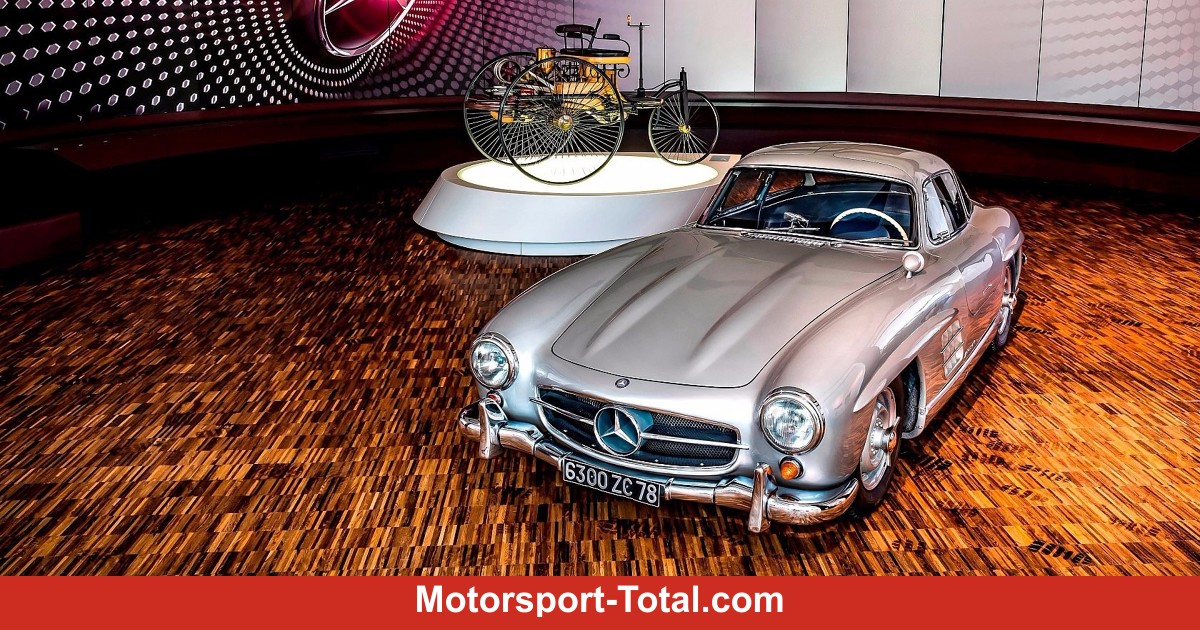 Oldtimer-Auktion: Versteigerung seltener Mercedes in Paris