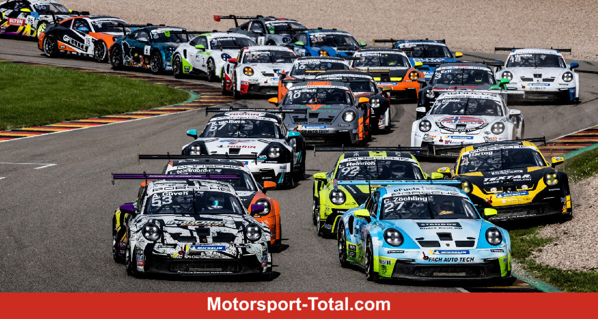 Kalender Porsche-Carrera-Cup 2022: Acht Stationen und 16 Rennen