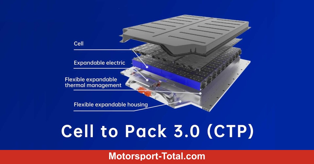 CATL stellt 3. Generation seiner Cell-to-Pack-Batterie vor