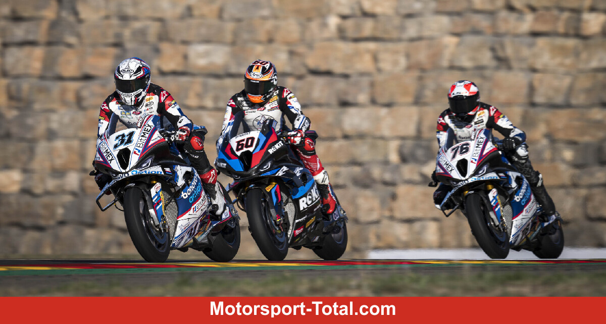 BMW quedó último en el WSBK de Aragón