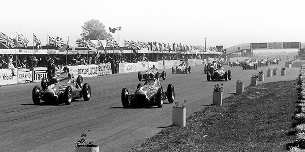 Zeitreise Silverstone 1950: Impressionen vom allerersten Formel-1-Rennen