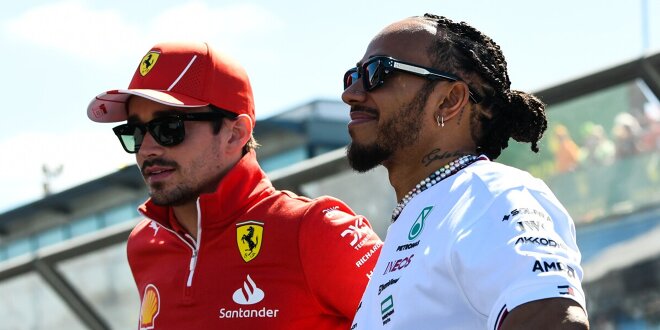 Teamduell zwischen Charles Leclerc und Lewis Hamilton - Klappt das 2025 für Ferrari?
