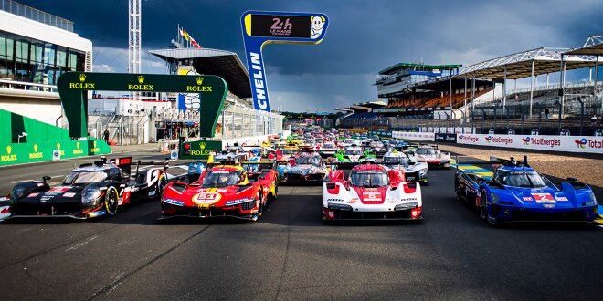 So geht es am Samstag in die 24h Le Mans -  Die Startaufstellung in Bildern