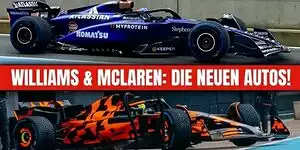 Bild zum Inhalt: Die neuen Autos 2025: McLaren & Williams