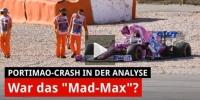 Analyse Crash Verstappen vs. Stroll in Portimao