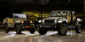 Bild zum Inhalt: Spezieller Jeep Wrangler feiert den Willys-Urvater von 1941