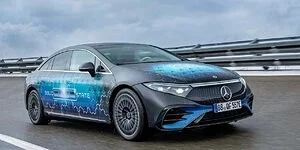 Bild zum Inhalt: Mercedes EQS mit Festkörperbatterie soll 1.000 km schaffen