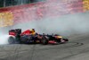 Als Verstappen rückwärts durch Eau Rouge fuhr