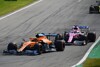 Podium verpasst: Sergio Perez sauer auf Lando Norris