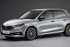 Skoda Fabia (2021) im letzten inoffiziellen Rendering