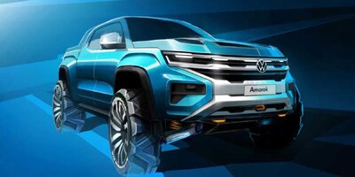 VW Amarok (2022): Erstes Teaserbild bei Jahrespressekonferenz gezeigt