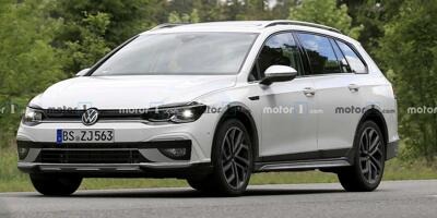 VW Golf 8 Alltrack (2021) erstmals erwischt